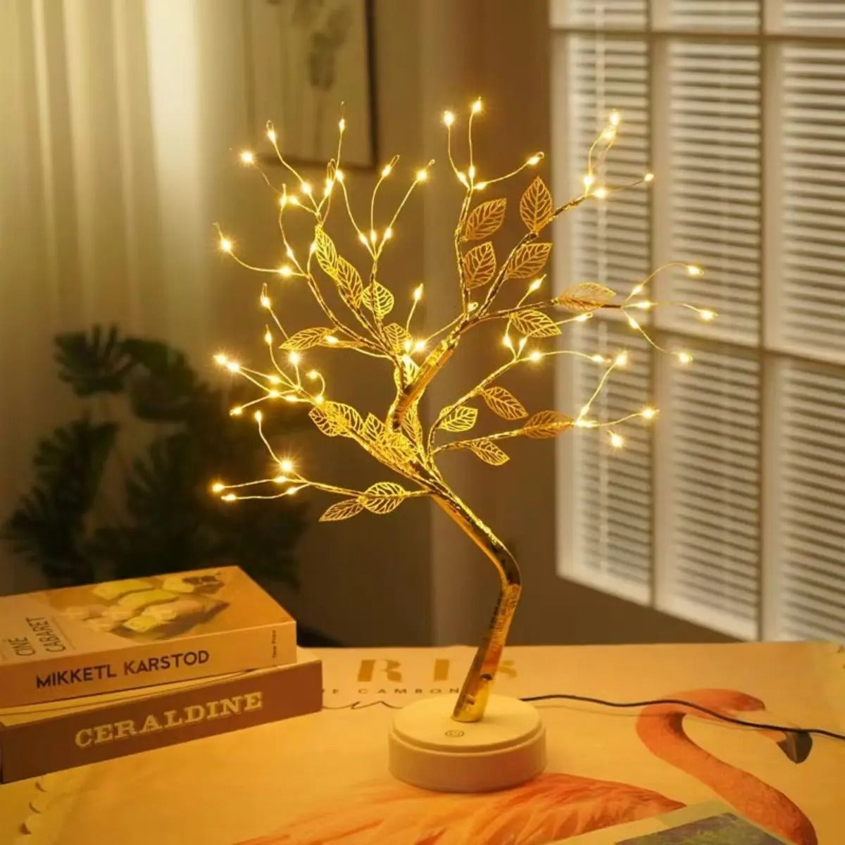 Twinkling Rose Leaf Tree